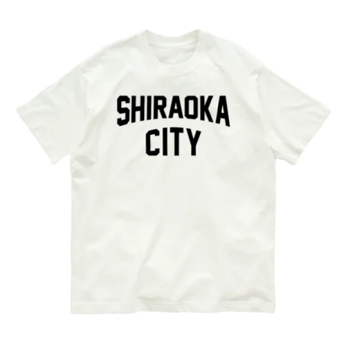 白岡市 SHIRAOKA CITY オーガニックコットンTシャツ