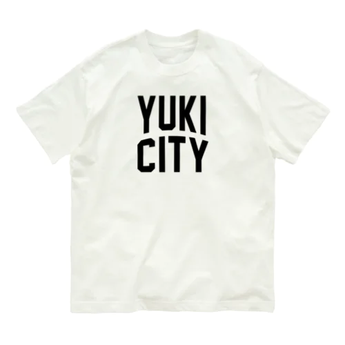 結城市 YUKI CITY オーガニックコットンTシャツ