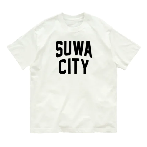 諏訪市 SUWA CITY Organic Cotton T-Shirt