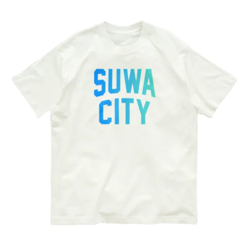 諏訪市 SUWA CITY Organic Cotton T-Shirt