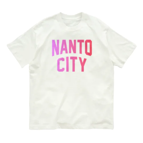 南砺市 NANTO CITY オーガニックコットンTシャツ