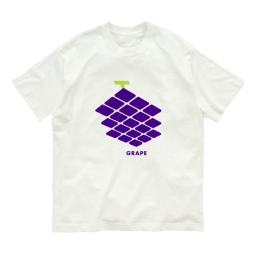 ぶどうヒトフサ Organic Cotton T-Shirt