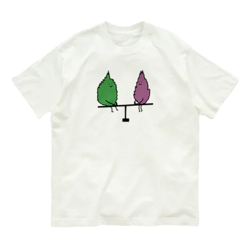 シーソーシソ Organic Cotton T-Shirt