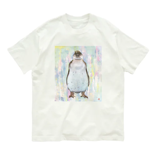 penguin art オーガニックコットンTシャツ