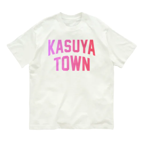 粕屋町市 KASUYA CITY Organic Cotton T-Shirt