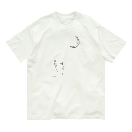 つきとはな Organic Cotton T-Shirt