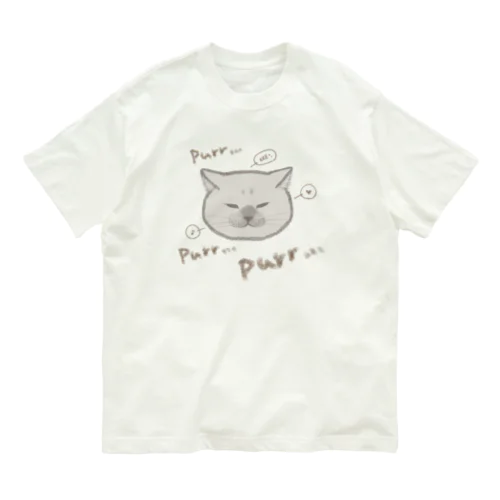 甘えるにゃんこ オーガニックコットンTシャツ