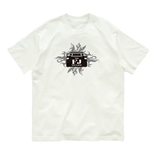 no fj no life オーガニックコットンTシャツ