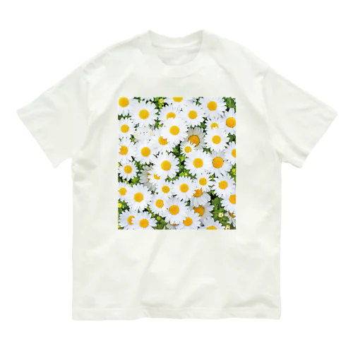 ノースポールに埋もれるくまこ Organic Cotton T-Shirt