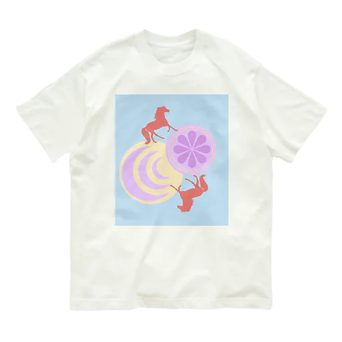 Moon＆SUN オーガニックコットンTシャツ