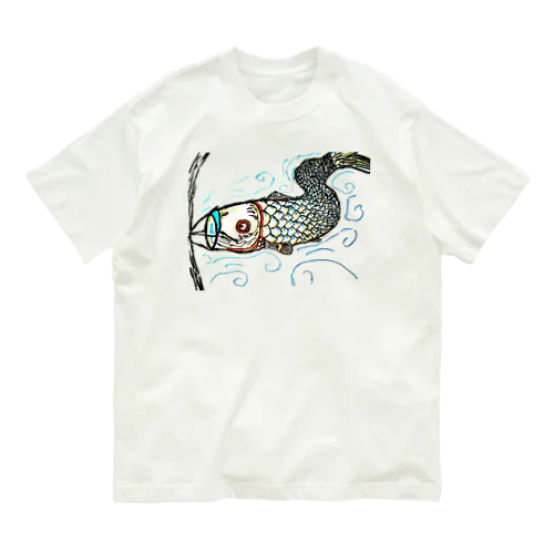 鯉のぼり Organic Cotton T-Shirt