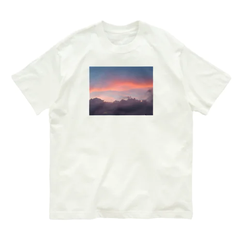 オレンジがかった空 Organic Cotton T-Shirt