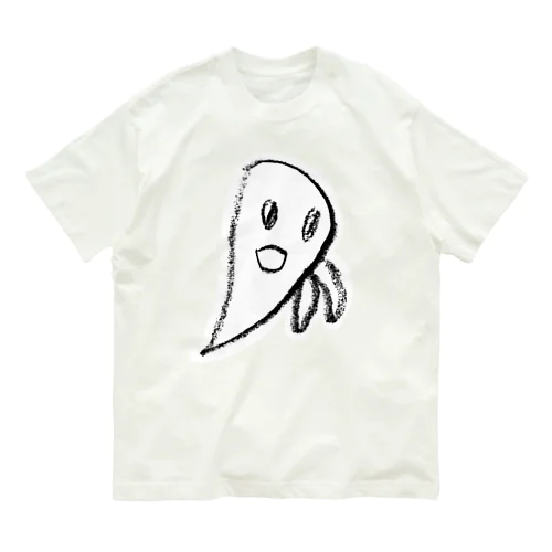 オバケの「バケぽん」 Organic Cotton T-Shirt