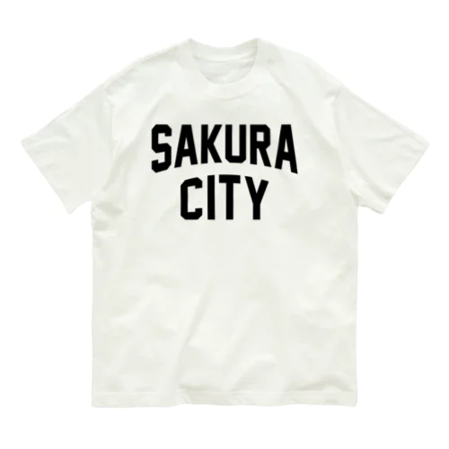 さくら市 SAKURA CITY オーガニックコットンTシャツ