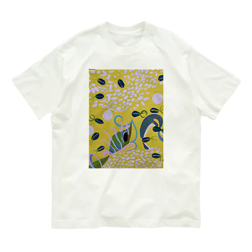 青い金魚❷ Organic Cotton T-Shirt