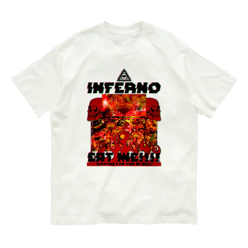 「inferno」 オーガニックコットンTシャツ