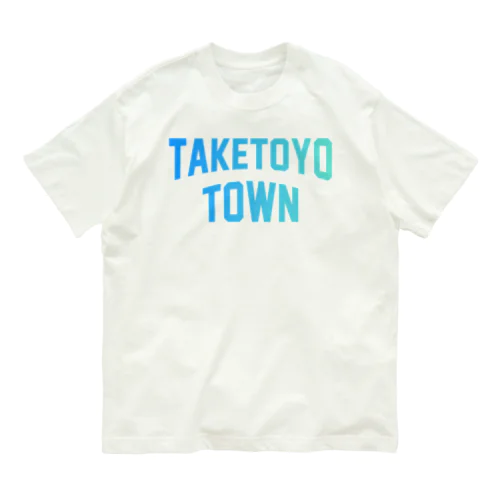 武豊町市 TAKETOYO CITY オーガニックコットンTシャツ