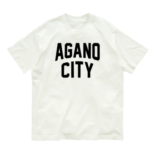 阿賀野市 AGANO CITY オーガニックコットンTシャツ