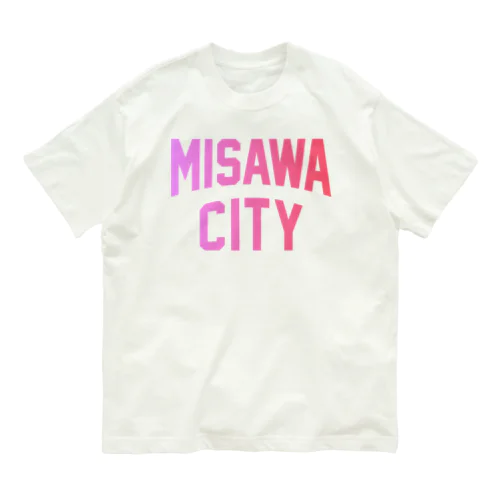 三沢市 MISAWA CITY オーガニックコットンTシャツ