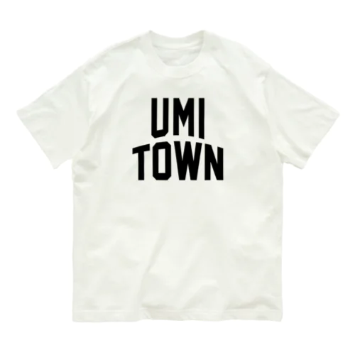 宇美町 UMI TOWN オーガニックコットンTシャツ