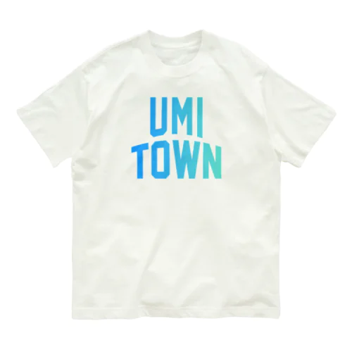 宇美町 UMI TOWN オーガニックコットンTシャツ