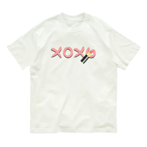 xoxo オーガニックコットンTシャツ