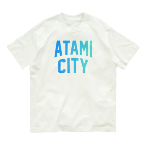 熱海市 ATAMI CITY オーガニックコットンTシャツ