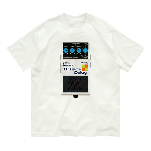 オフサイドディレイ オーガニックコットンTシャツ