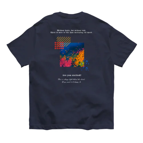 coral reef(白) Organic Cotton T-Shirt