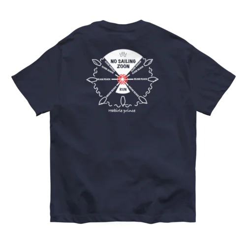 Wind clock 表裏有り W オーガニックコットンTシャツ