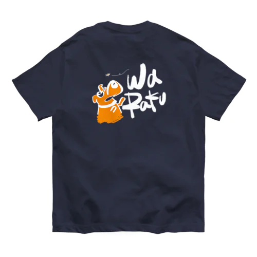 わらく オーガニックコットンTシャツ