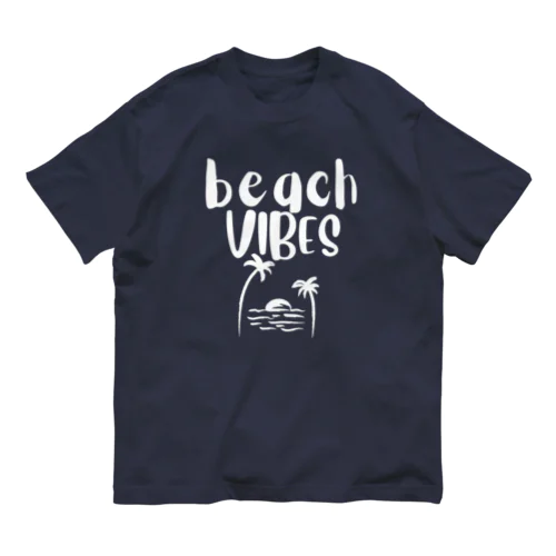 Beach Vibes オーガニックコットンTシャツ