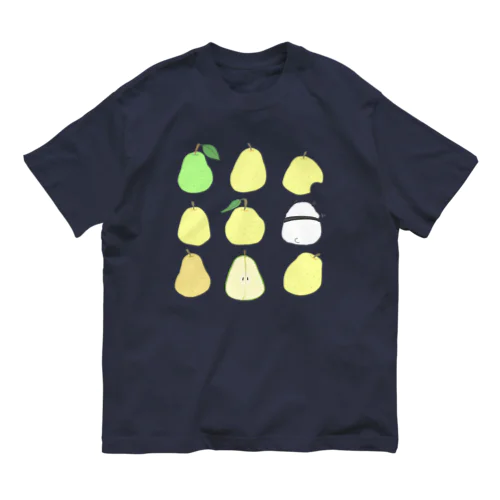洋ナシ Organic Cotton T-Shirt
