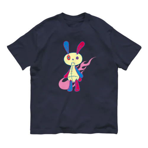 マッドハニー🐰（アッパー） オーガニックコットンTシャツ