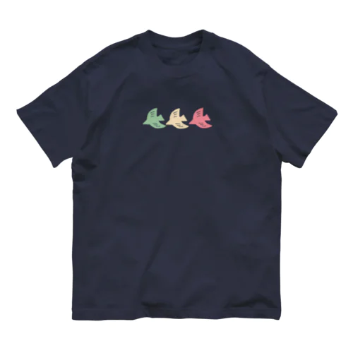 3羽のとり オーガニックコットンTシャツ