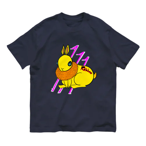 rabbit×bee オーガニックコットンTシャツ