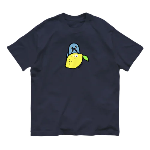 レモンさめめ オーガニックコットンTシャツ