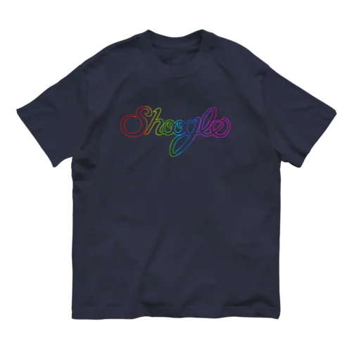 Shoogle(シューグル) Rainbow Line Organic Cotton T-Shirt