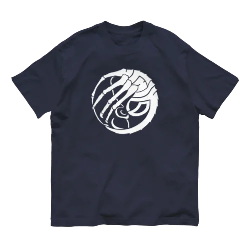 SF家紋「顔に壽海老」 Organic Cotton T-Shirt