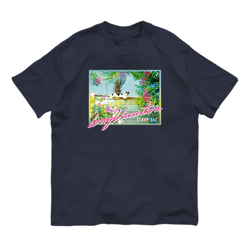 Long Vacation （野良猫） Organic Cotton T-Shirt