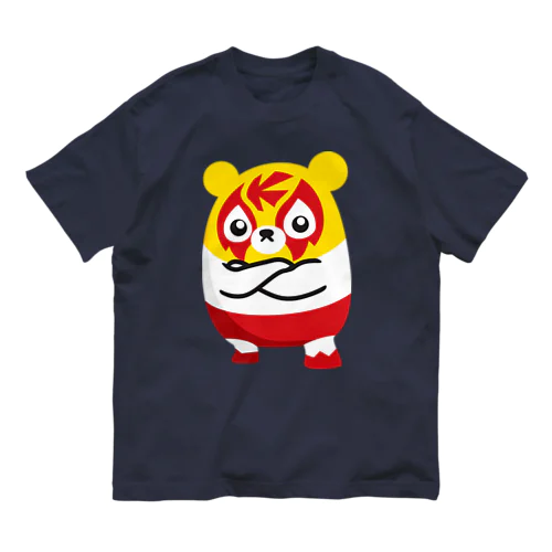 白クマスク オーガニックコットンTシャツ