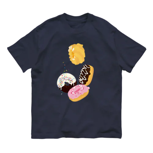 フォーリングドーナッツ オーガニックコットンTシャツ