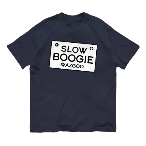 SLOW BOOGIE オーガニックコットンTシャツ