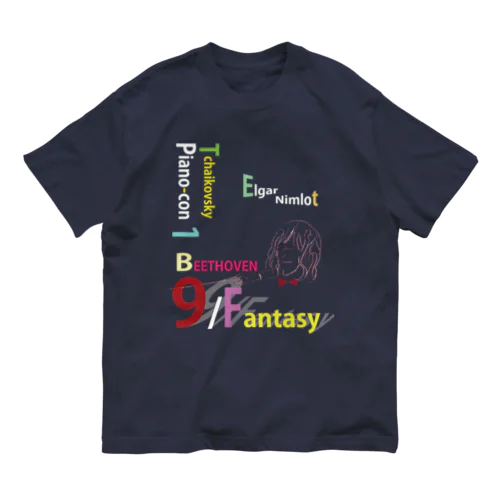 9/Fantasy オーガニックコットンTシャツ