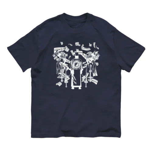 【白基調】道士降臨 Organic Cotton T-Shirt