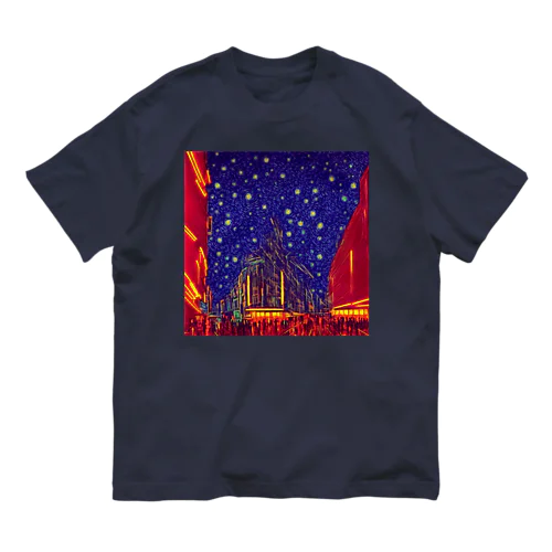 city of red buildings Organic Cotton T-Shirt