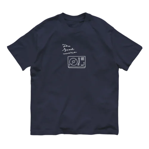 The Good musics / record オーガニックコットンTシャツ