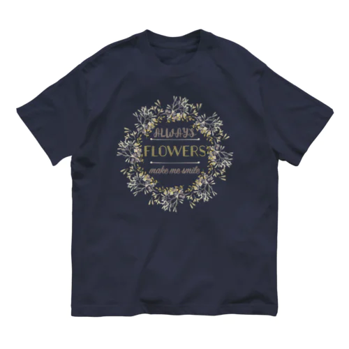 HAPPY FLOWERS Organic Cotton T-Shirt