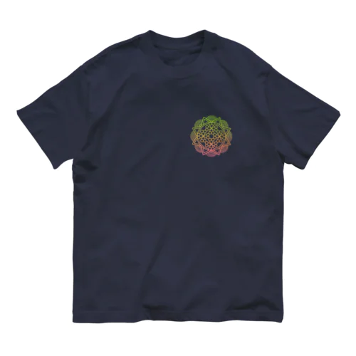 MANDALA•23• オーガニックコットンTシャツ