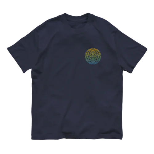 MANDALA•43• オーガニックコットンTシャツ